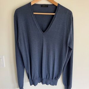 PRADA Made in Italy V-Neck Sweater